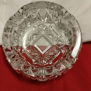 Lead Crystal ash tray